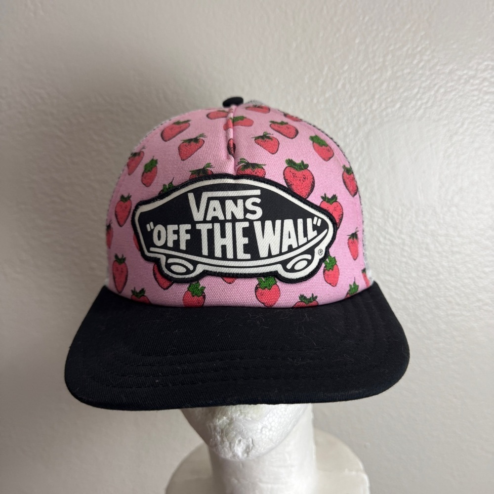 Vans Vintage Mesh Y2K Strawberry Hat OSFM